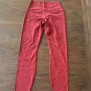 lululemon athletica High-Rise Red Leggings